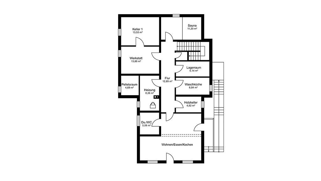 Neuwertiges, luxuriöses Traumhaus mit großem Garten und